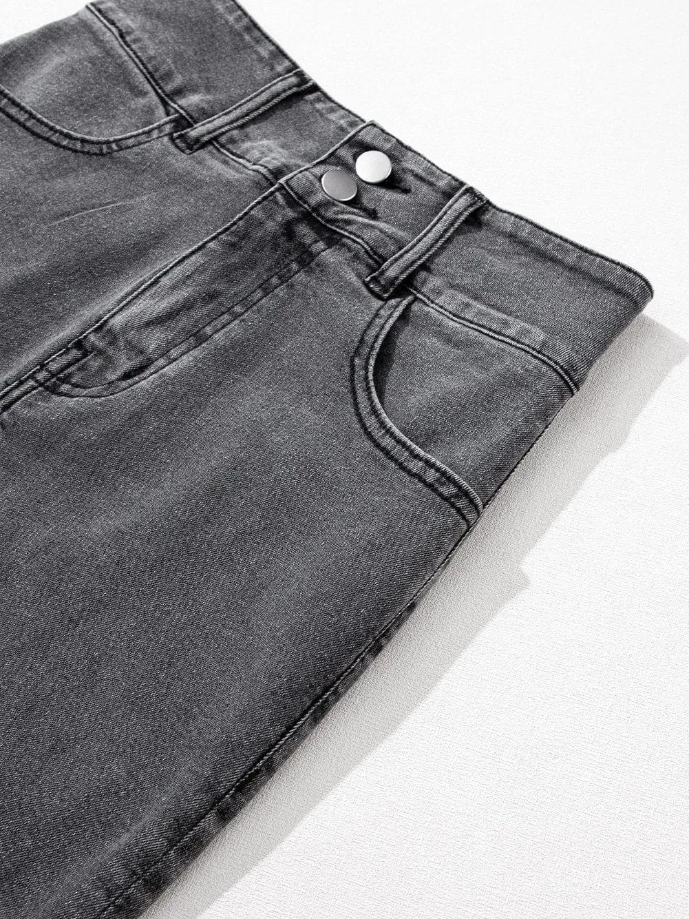 Affordable Denim Skirt with Pockets