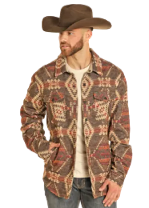 Aztec Shirt Jacket by Rock & Roll