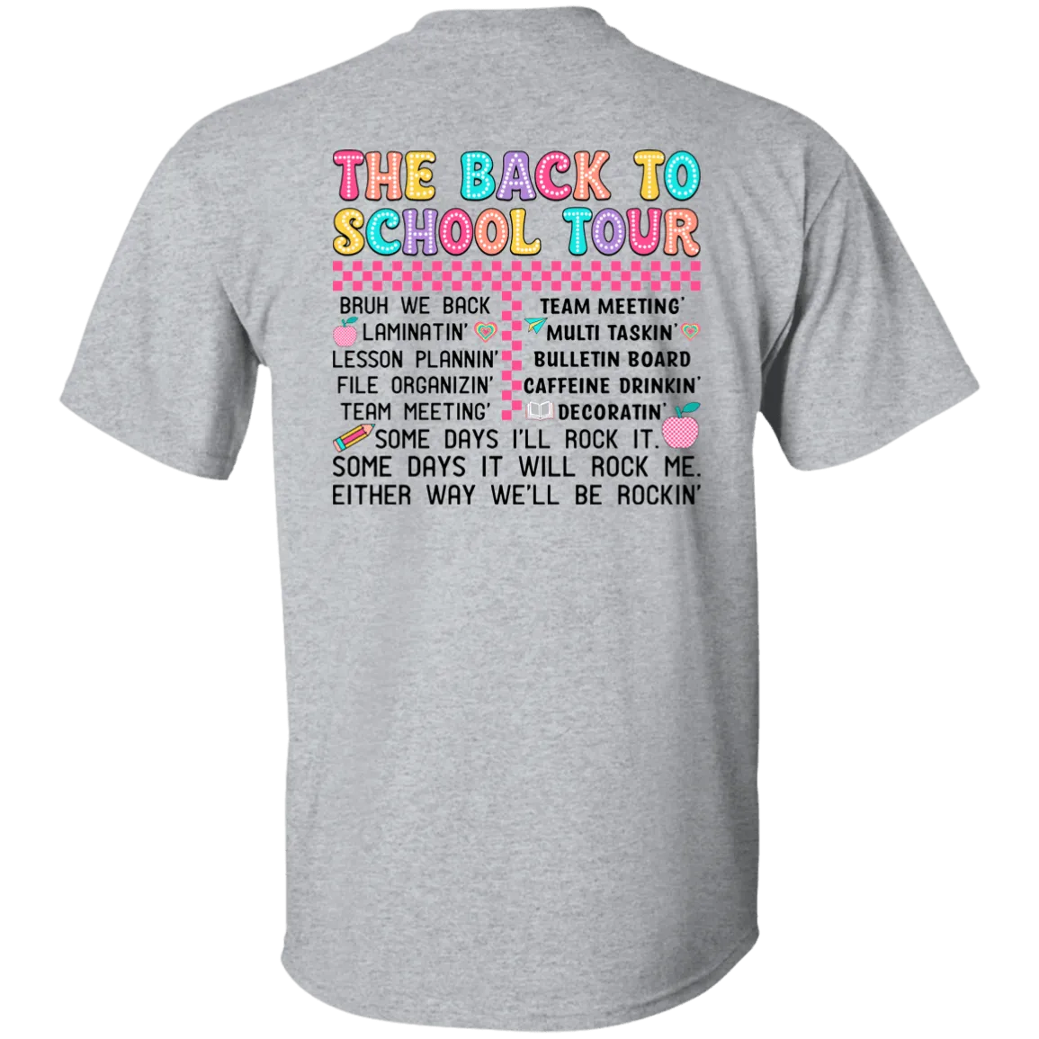 Back to School Tour.... T-Shirt