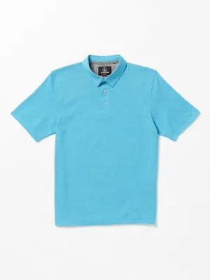 Big Boys Wowzer Polo Short Sleeve Shirt - Turkish Blue