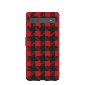 Black Flannel Google Pixel 6a Case