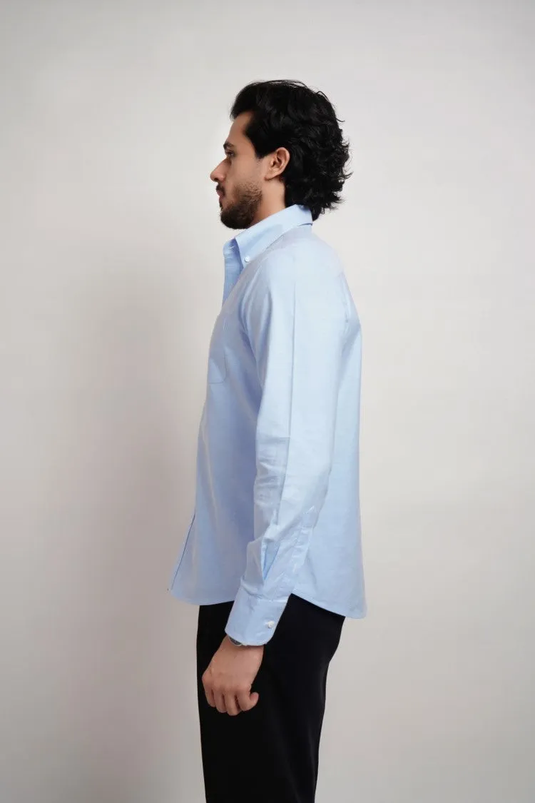 Blue Oxford shirt