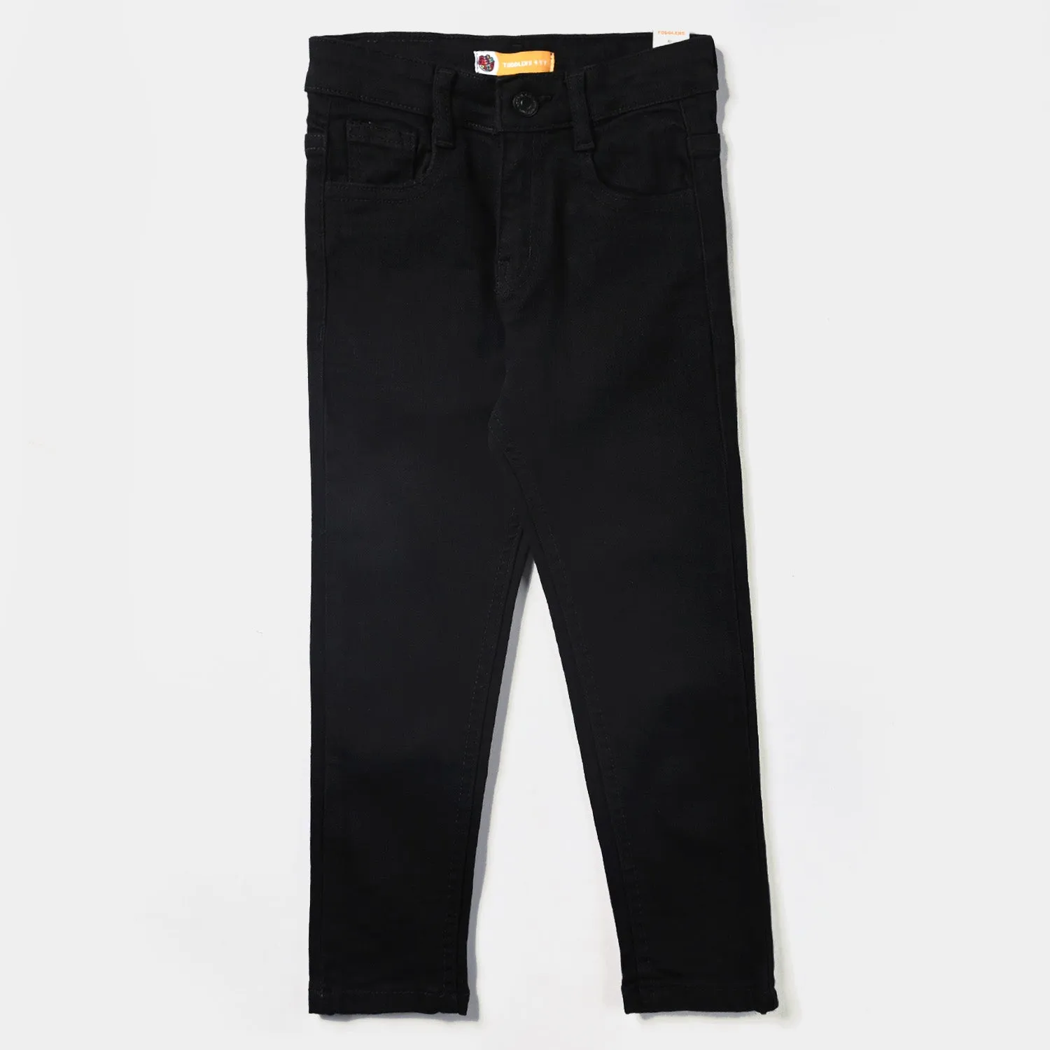 Boys Denim Stretch Pant Basic-BLACK