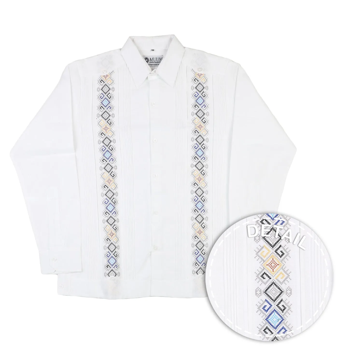 Brisa Embroidered Guayabera