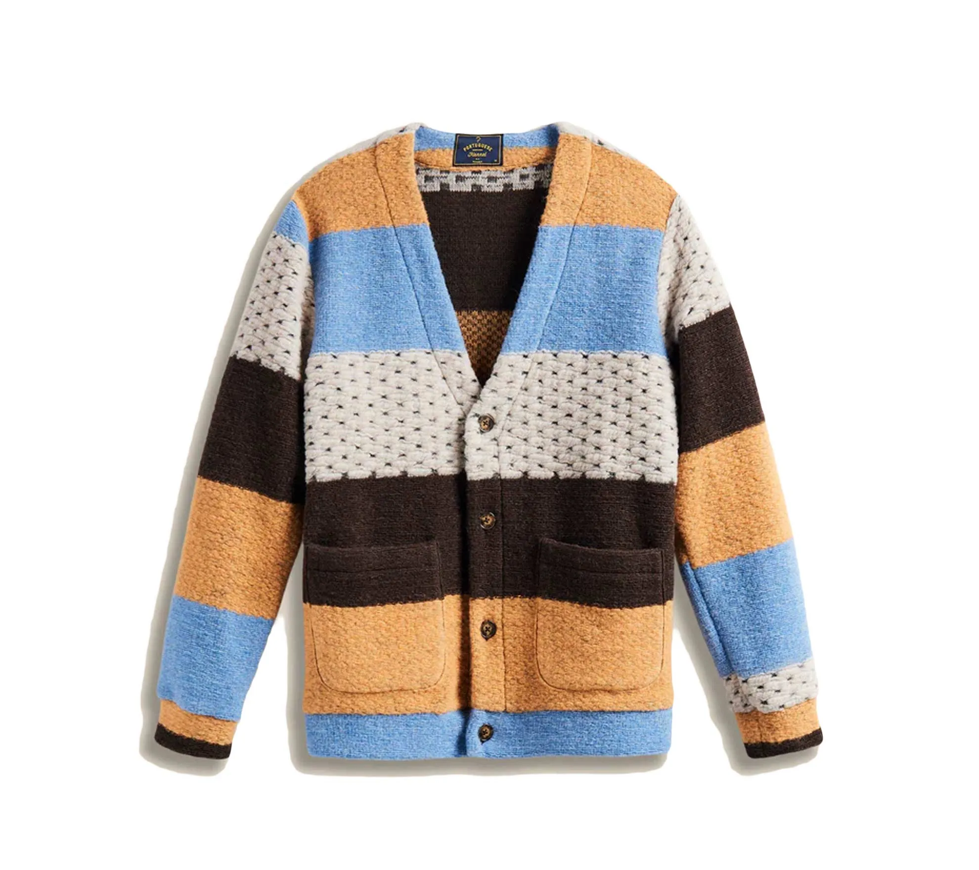 Cana Cardigan | Wool Stripe