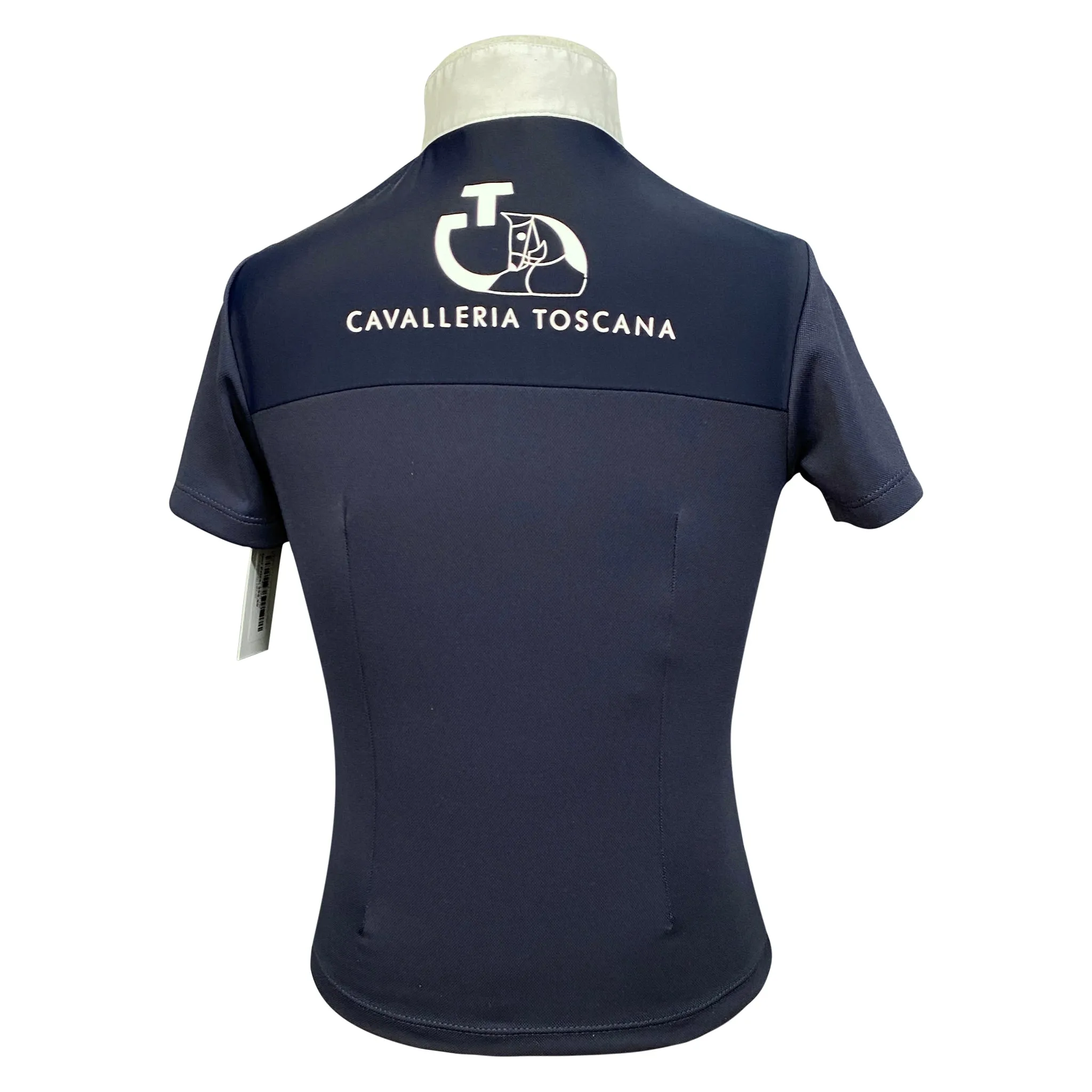 Cavalleria Toscana Competition Polo in Navy - Children's 10