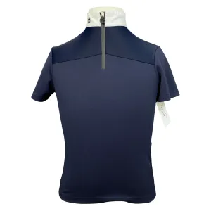 Cavalleria Toscana Competition Polo in Navy - Children's 10