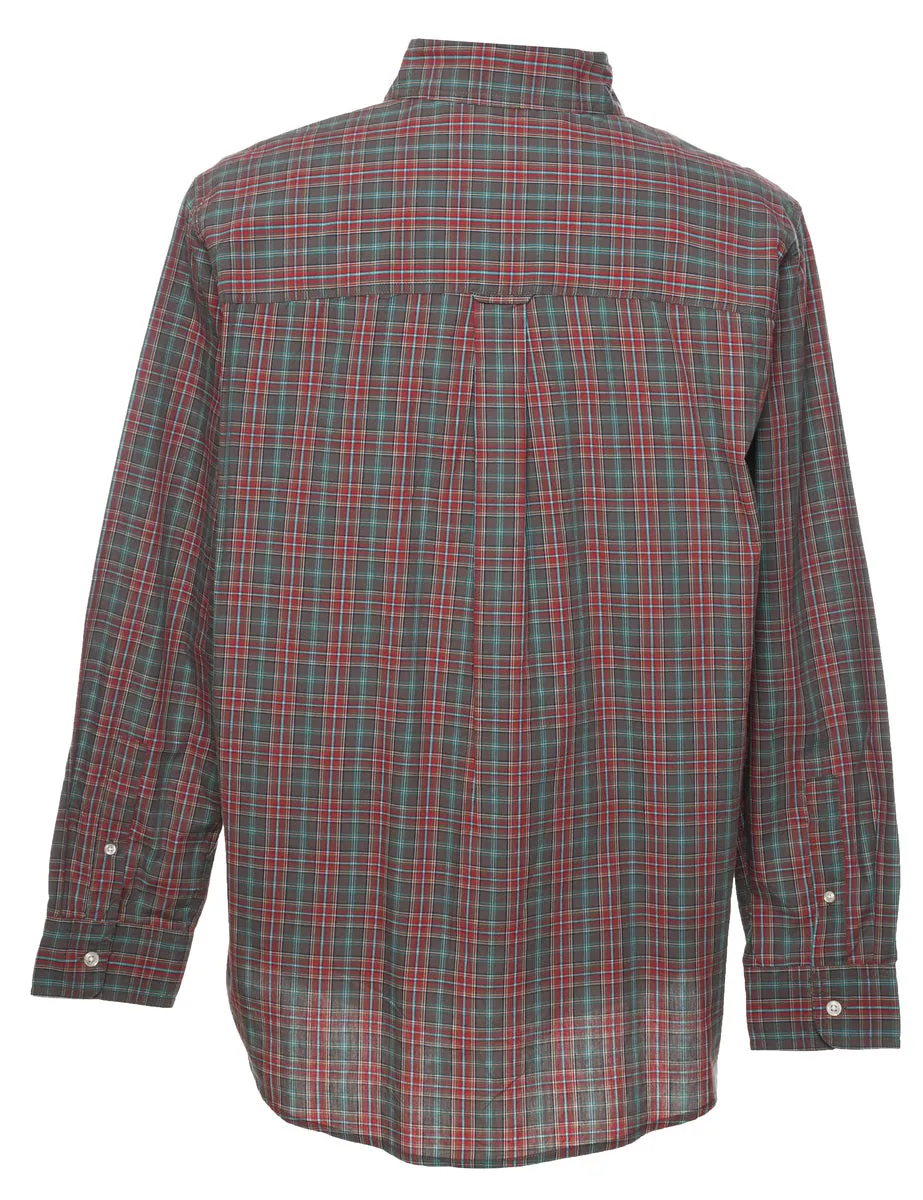 Chaps Checked Shirt - L