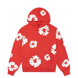 Denim Tears The Cotton Wreath Hooded Sweatshirt 'Red'