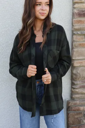 Easy Going Flannel Top