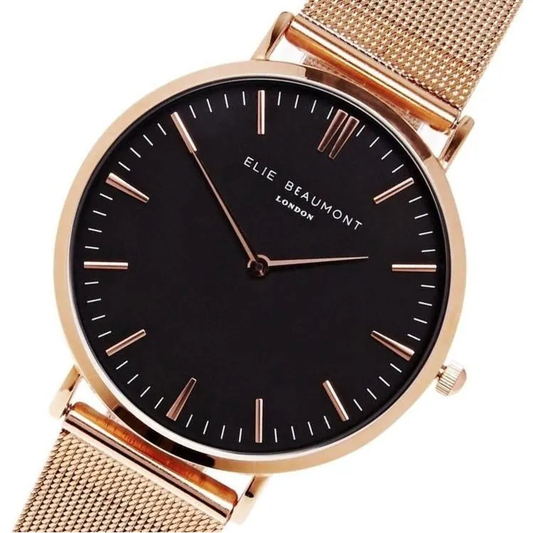 Elie Beaumont Ladies Oxford Watch - Large - EB805GM.2