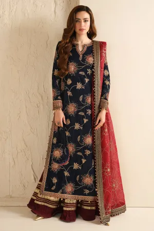 Embroidered Velvet Formal VF-2040