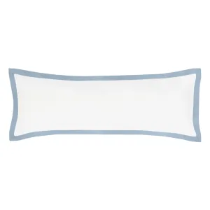 French Blue Quinn Flannel Extra Long Throw Pillow