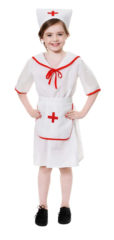 Girl's Toddler Nurse Little Medical Professional Costume