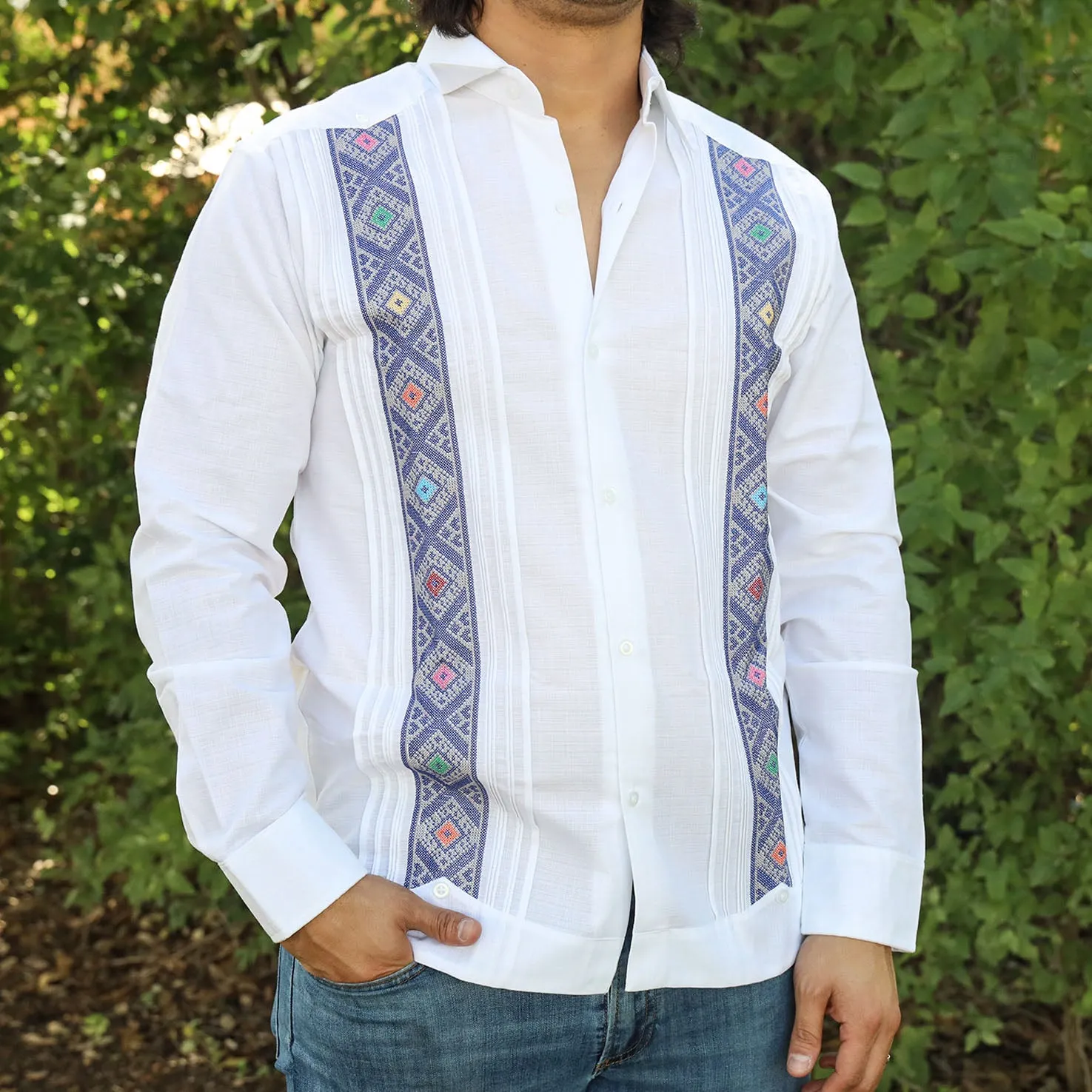 Hacienda Embroidered Guayabera