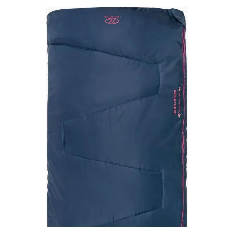 Highlander Sleeping Bag Sleepline 250 Floral Blue