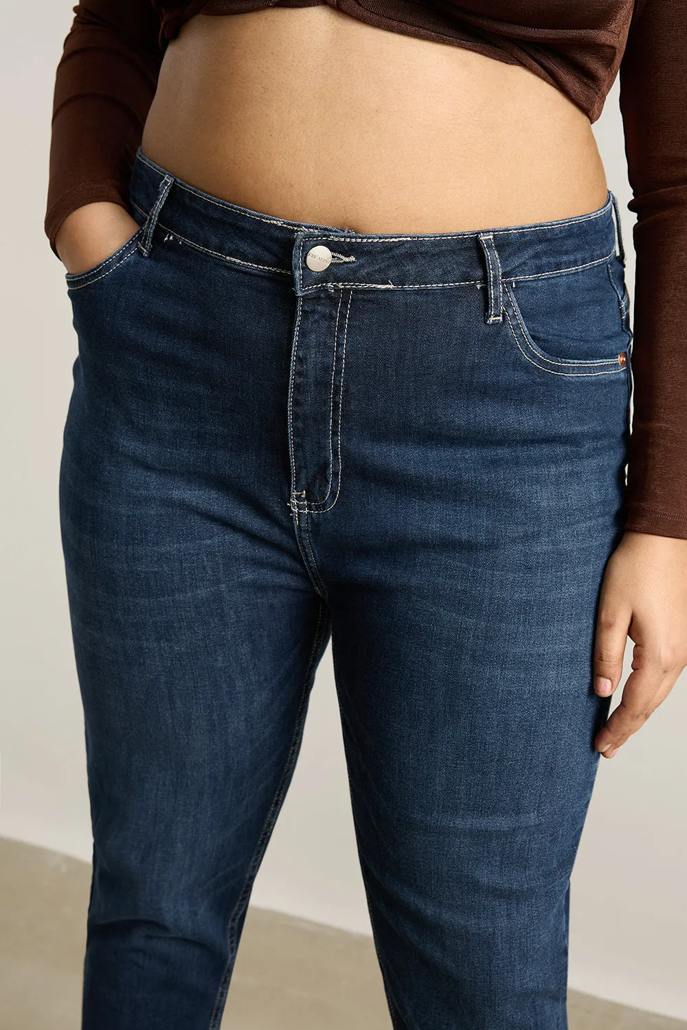 Indigo Ink Curve Skinny Jeans