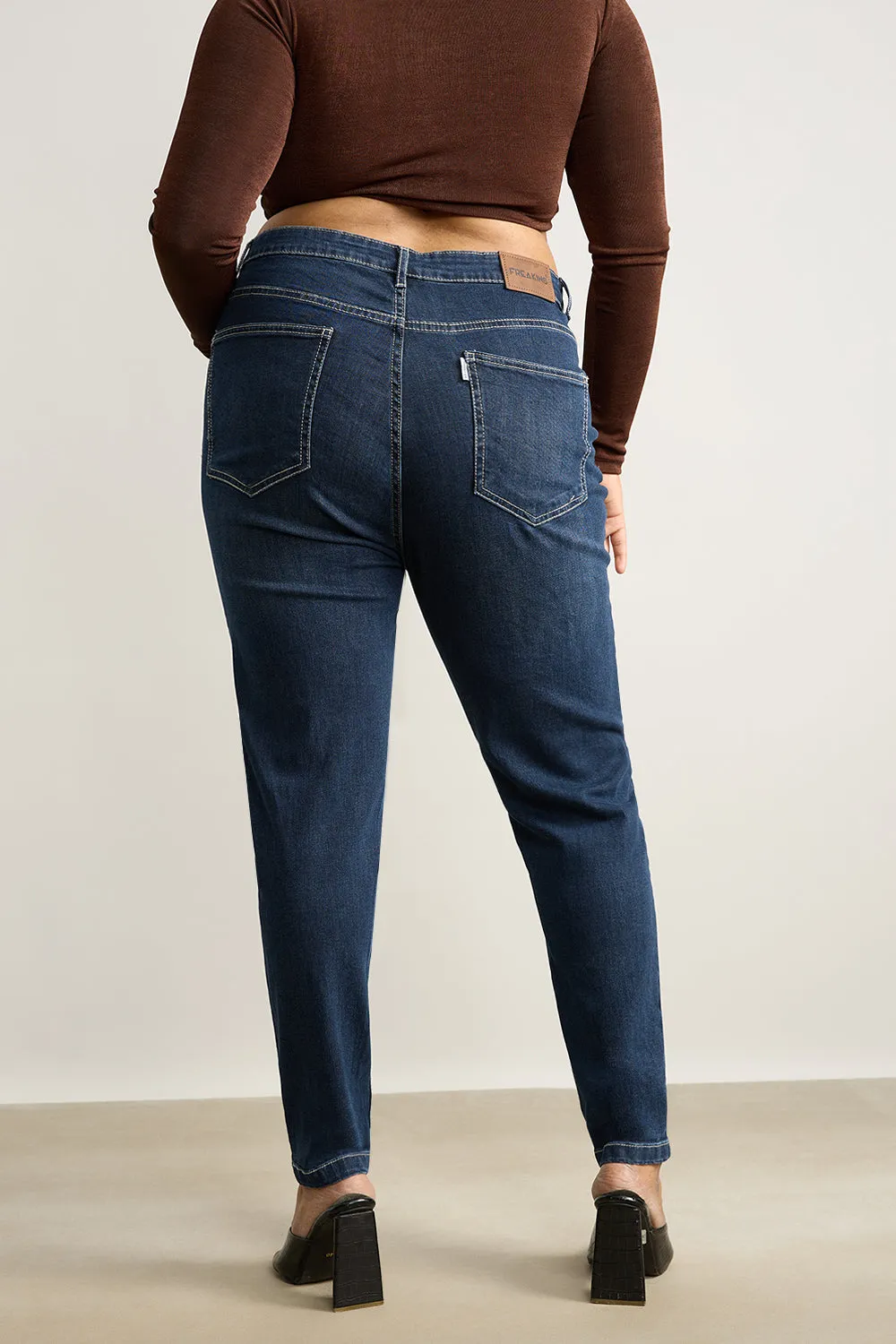 Indigo Ink Curve Skinny Jeans