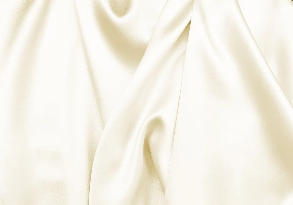 Light Ivory 16 mm Silk Crepe de Chine