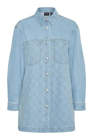 Mayla Denim shirt - Light Blue Denim