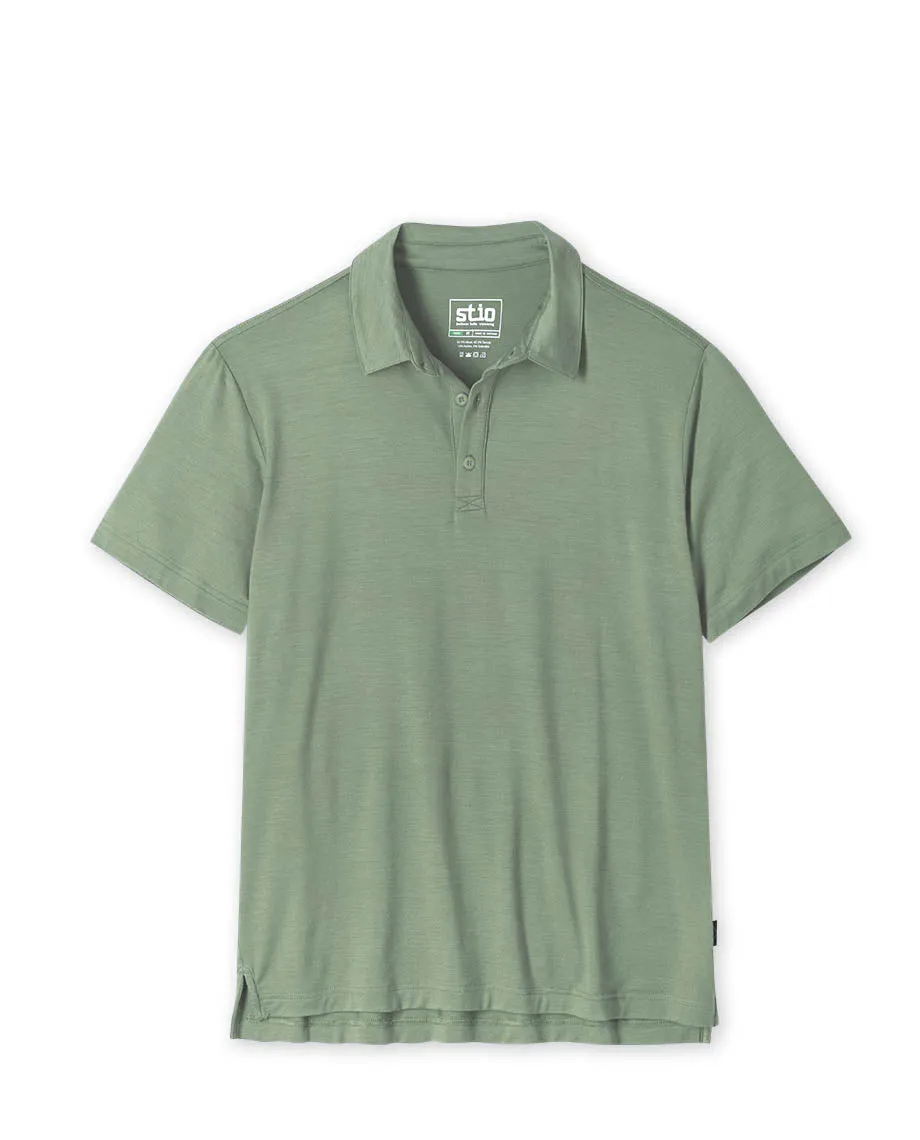 Men's Alpin Lightweight Merino Polo SS