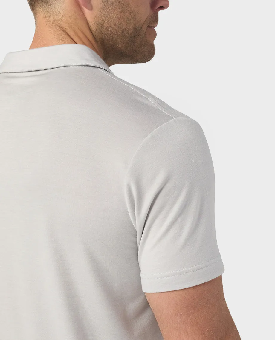 Men's Alpin Lightweight Merino Polo SS