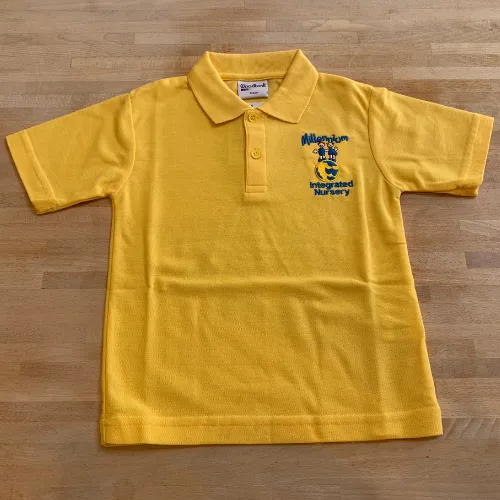 Millennium Integrated Nursery polo shirt