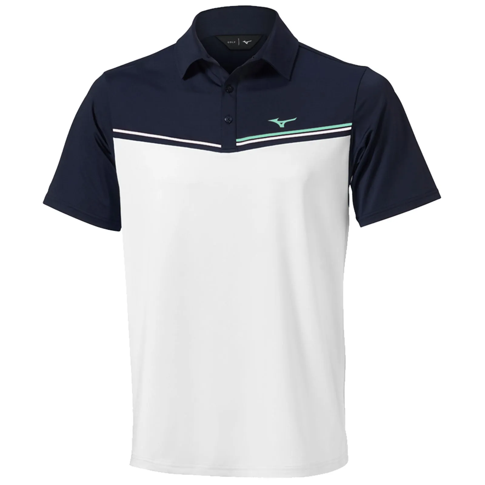 Mizuno Mens Elite Bloc Polo Shirt