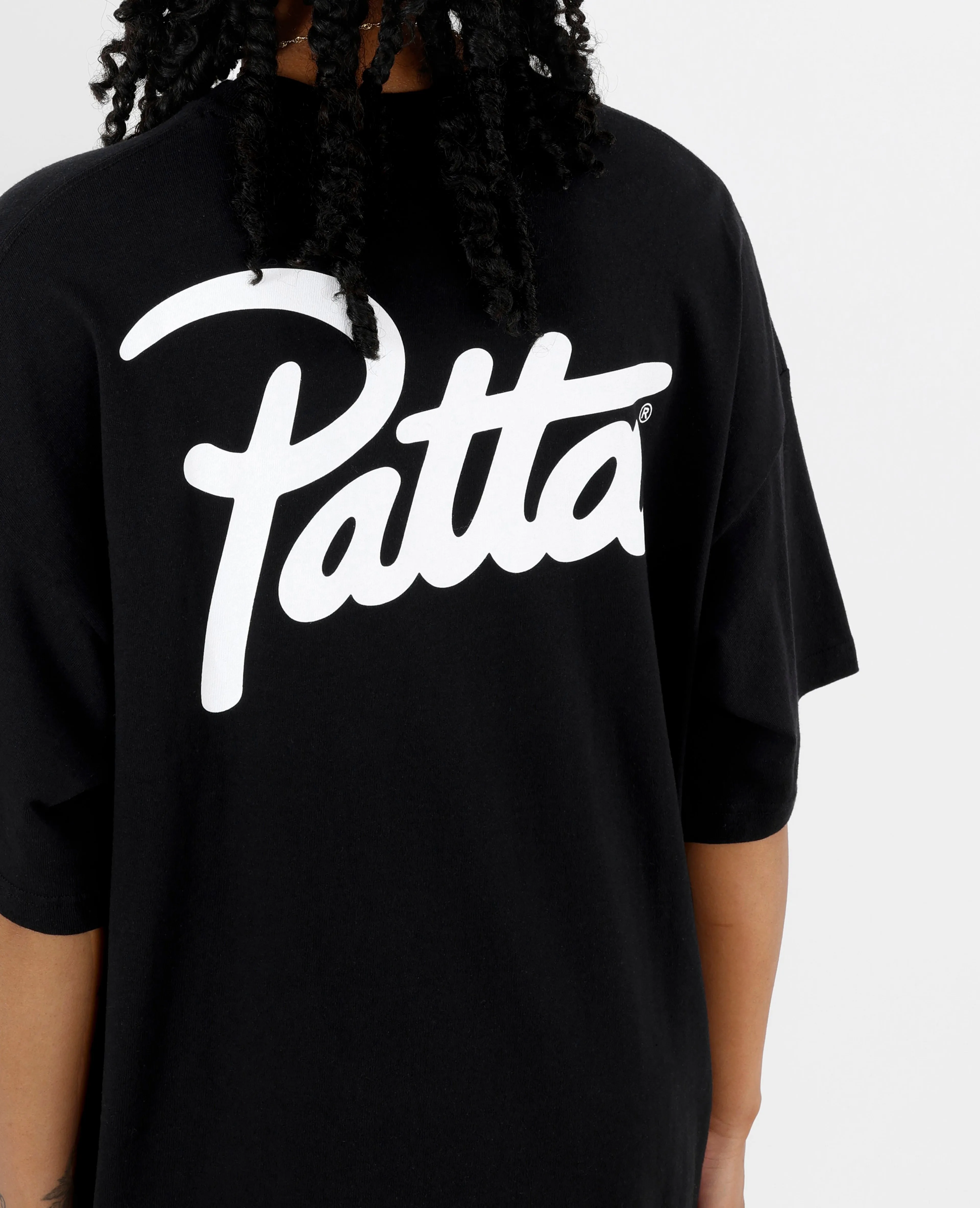 Patta Femme Basic Dress T-Shirt (Black)