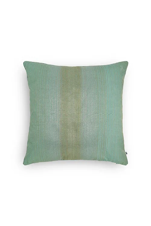 Ratna Embroidered Cushion-Topaz