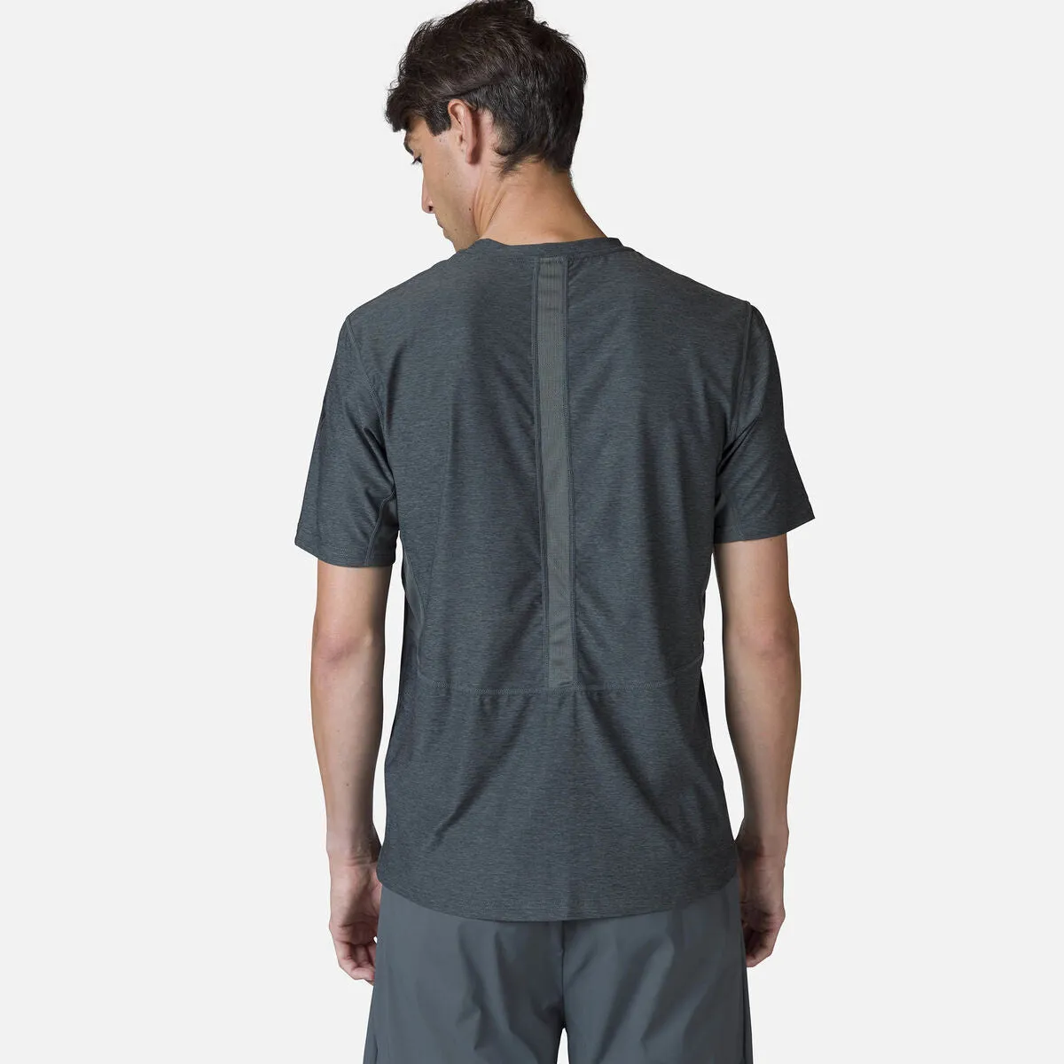 Rossignol | Melange Hiking Tee | Men's | Onyx Grey