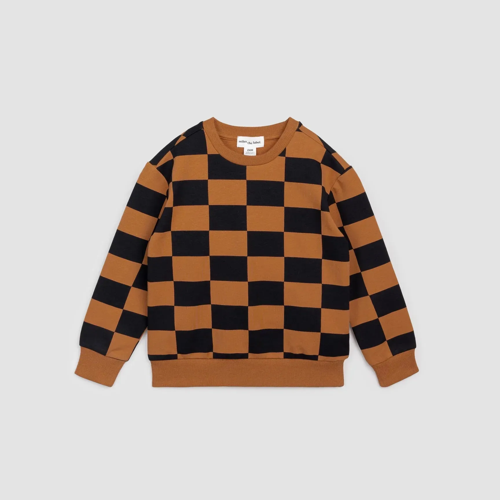 The Bronze Checkerboard Sweatshirt - BABY