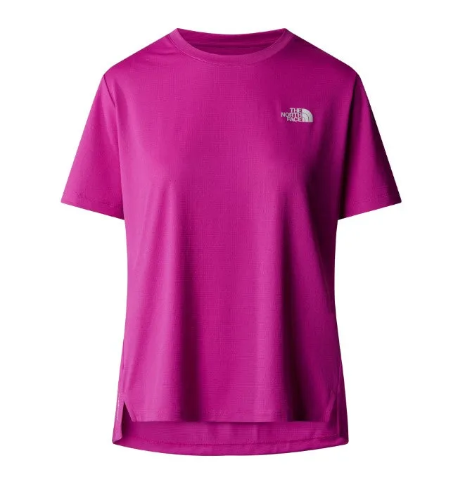 The North Face Womens Flex S/S Tee Graphic Deep Mulberry