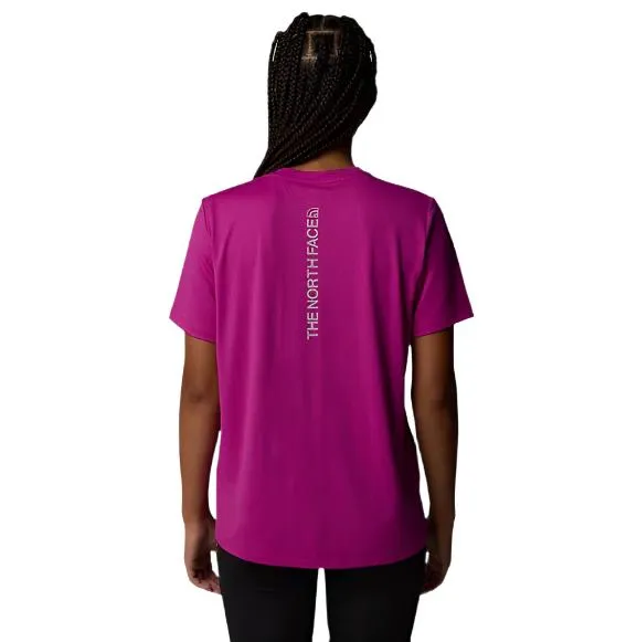 The North Face Womens Flex S/S Tee Graphic Deep Mulberry