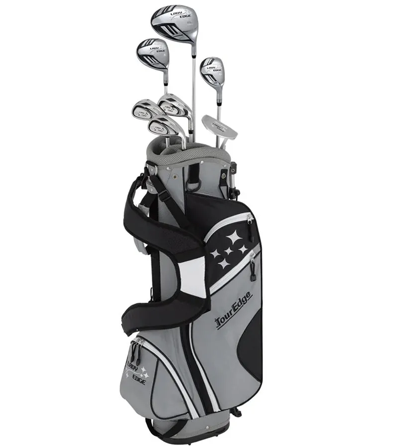 Tour Edge Lady Edge Womens Half Golf Set -Black