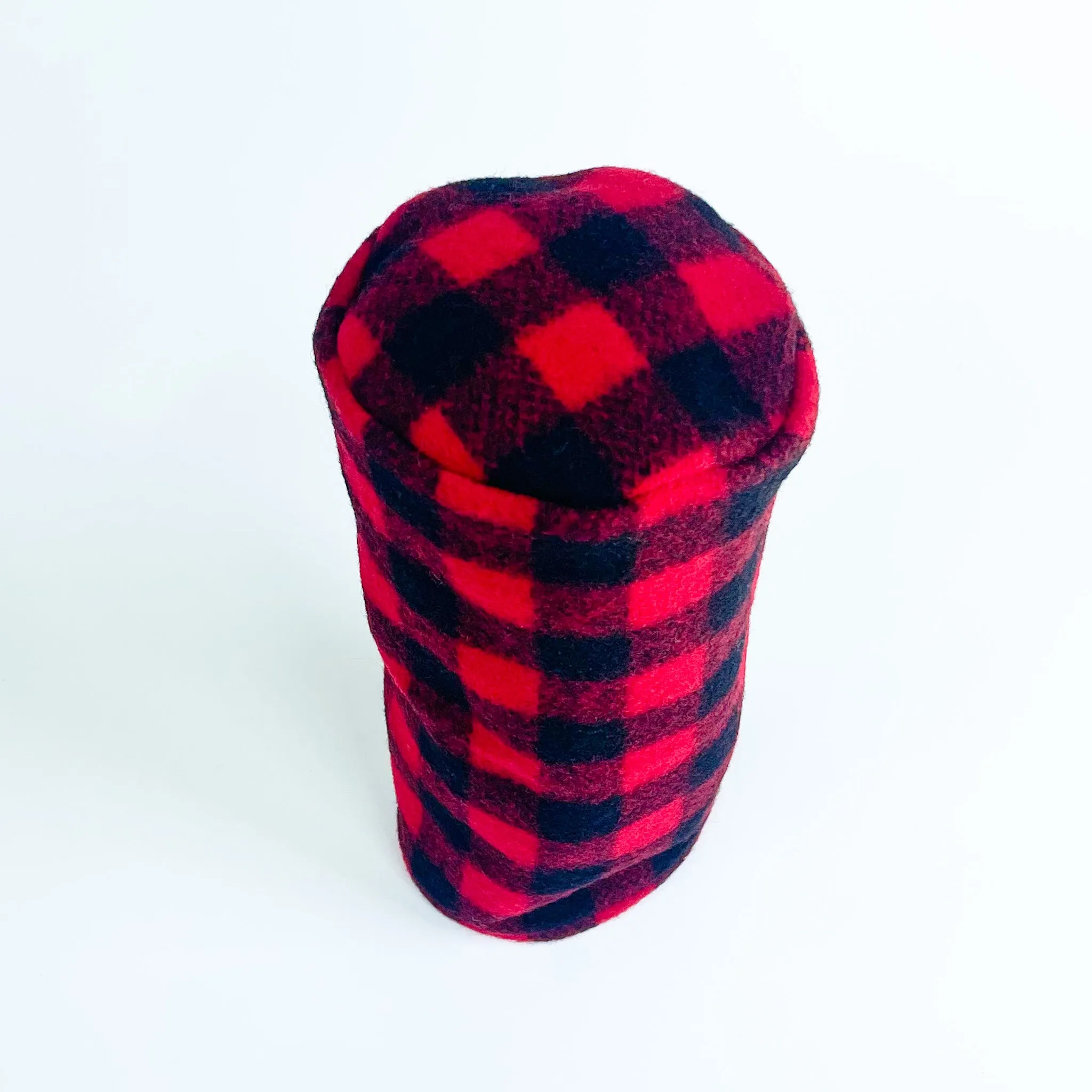 Wool Driver Headcover - Red Black Buffalo Check